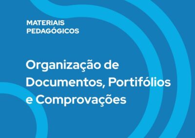 Organização de Documentos, Portifólios e Comprovações